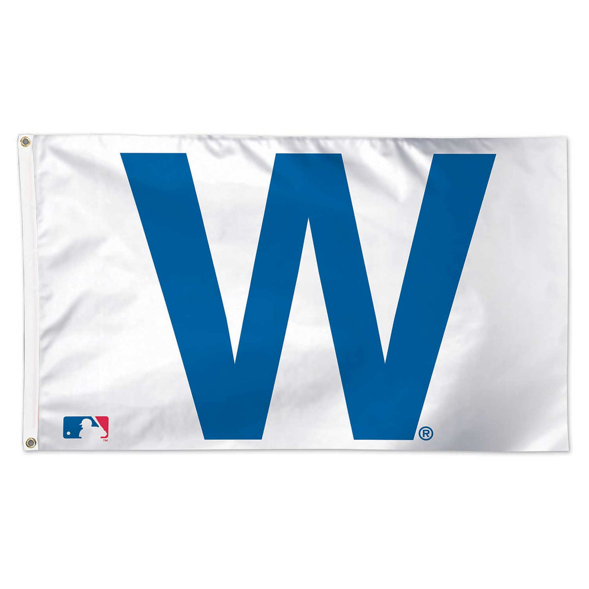 WinCraft Chicago Cubs W Win flag, blue W on white, 3x5 feet