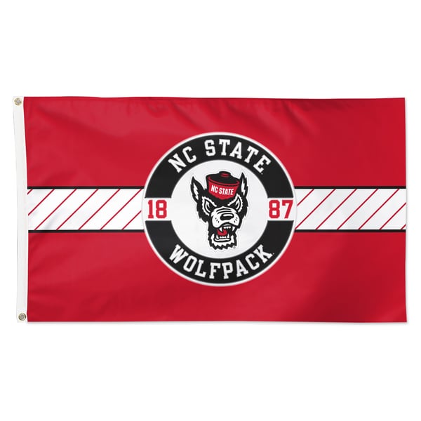 WinCraft NC State Wolfpack 3' x 5' Applique Flag
