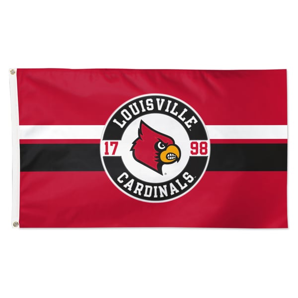 WinCraft Louisville Cardinals 3' x 5' Applique Flag