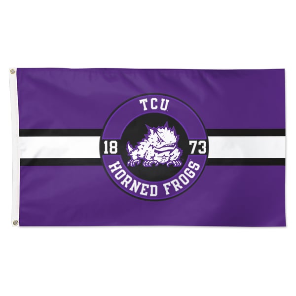 WinCraft TCU Horned Frogs 3' x 5' Applique Flag