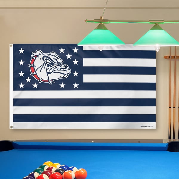 WinCraft Gonzaga Bulldogs Deluxe Stars & Stripes 3' x 5' Flag