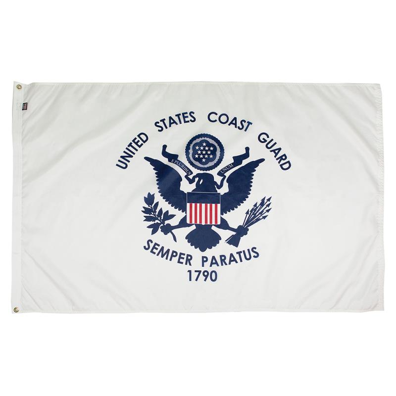 Coast Guard Nylon Flag — Outdoor
