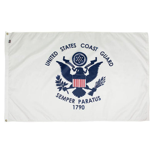 Coast Guard Nylon Flag — Outdoor