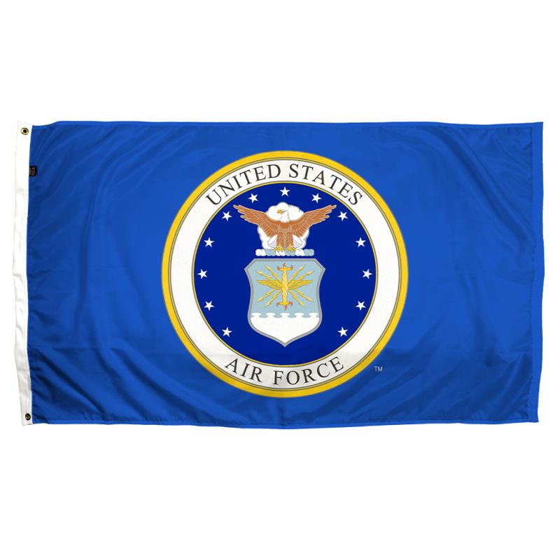 Air Force Seal Nylon Flag — Outdoor