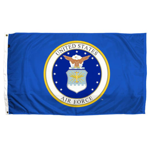 Air Force Seal Nylon Flag — Outdoor