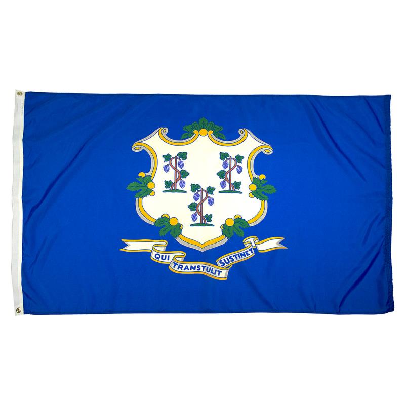Connecticut Nylon Flag — Outdoor