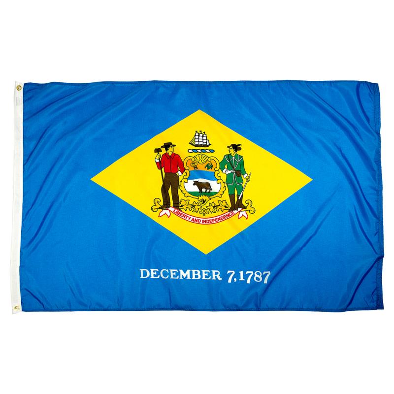 Delaware Nylon Flag — Outdoor