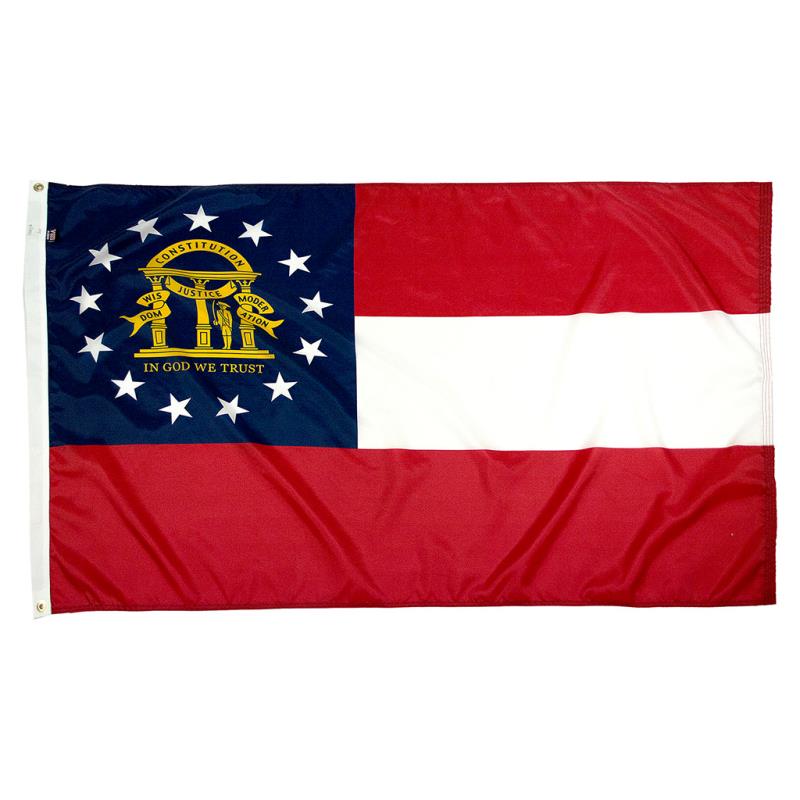 Georgia Nylon Flag — Outdoor
