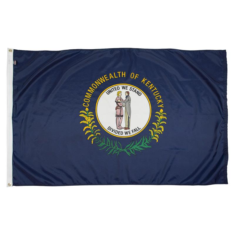 Kentucky Nylon Flag — Outdoor