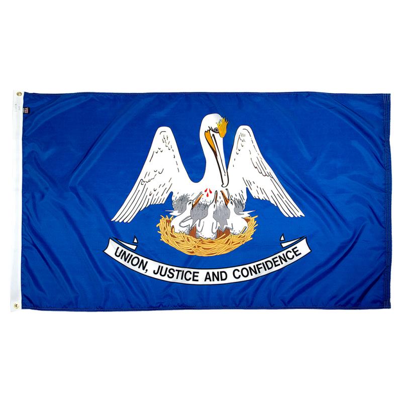 Louisiana Nylon Flag — Outdoor