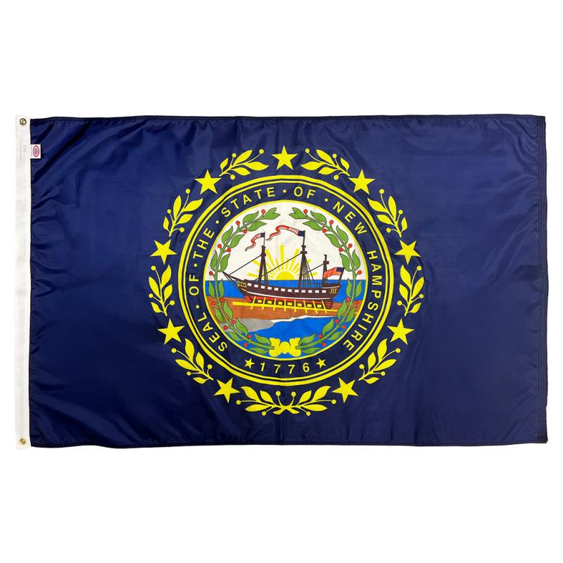 New Hampshire Nylon Flag — Outdoor