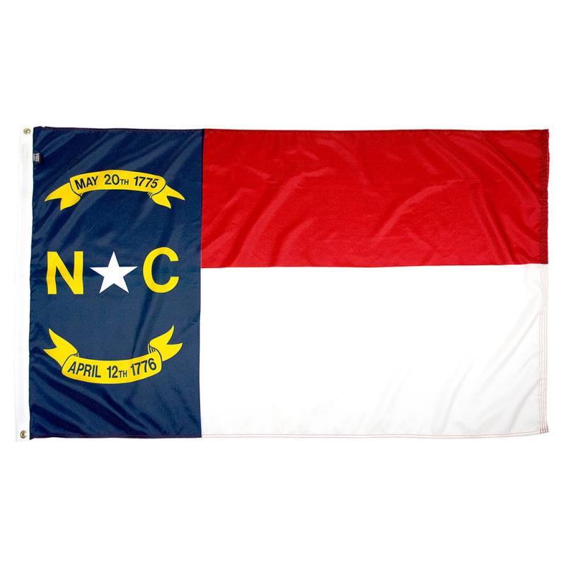 North Carolina Nylon Flag — Outdoor