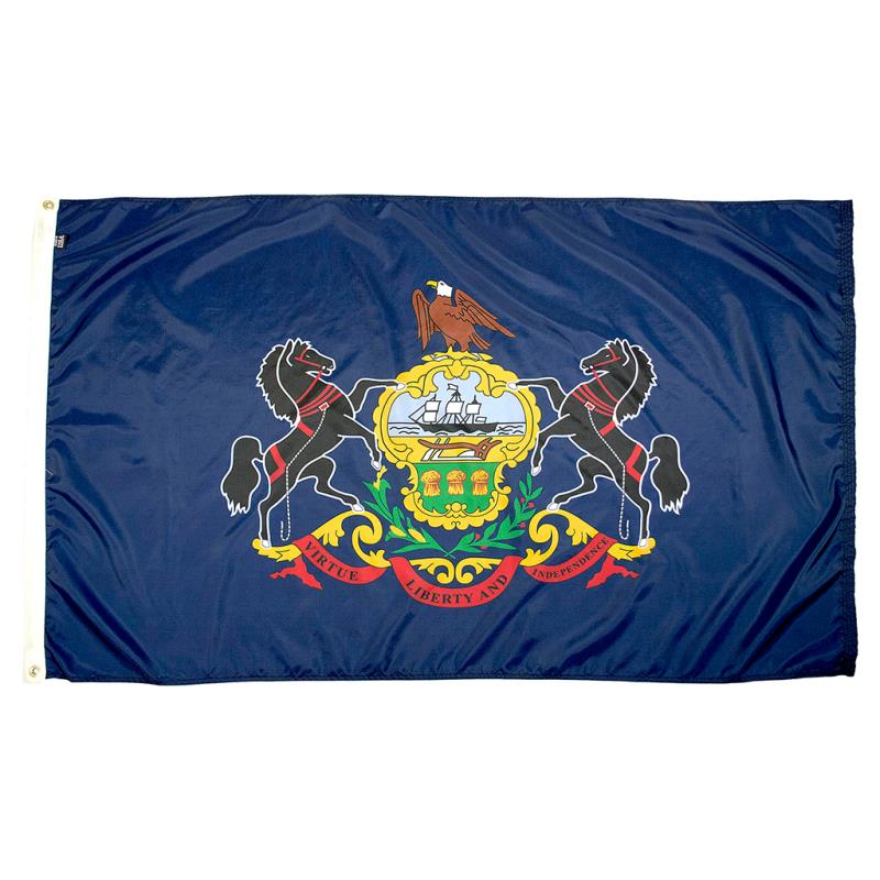 Pennsylvania Nylon Flag — Outdoor