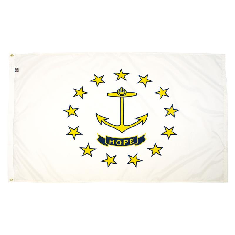 Rhode Island Nylon Flag — Outdoor