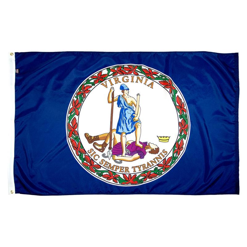 Virginia Nylon Flag — Outdoor
