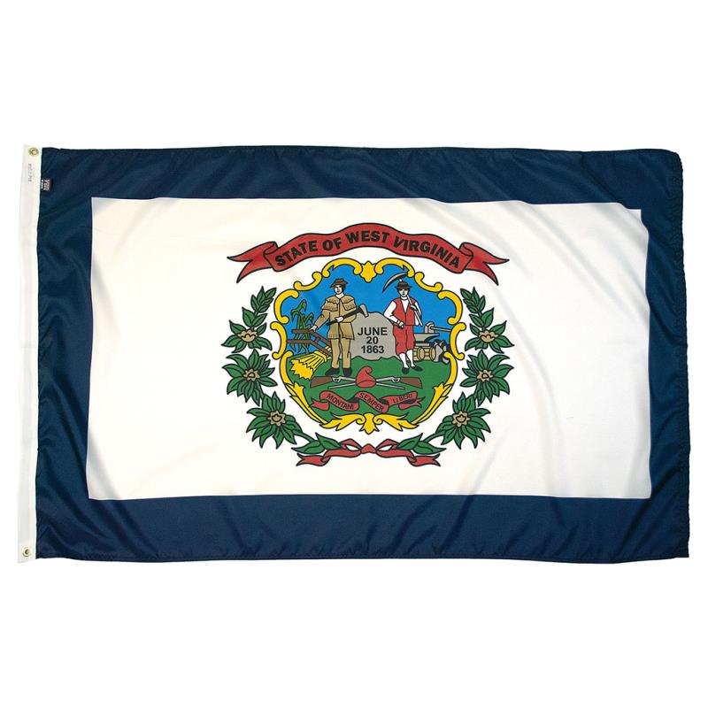 West Virginia Nylon Flag — Outdoor