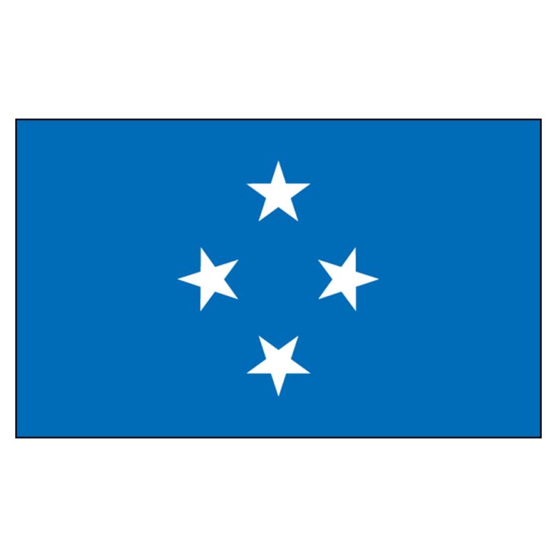 Micronesia, Fed. States of National Flag — Nylon