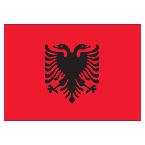 Albania National Flag — Nylon