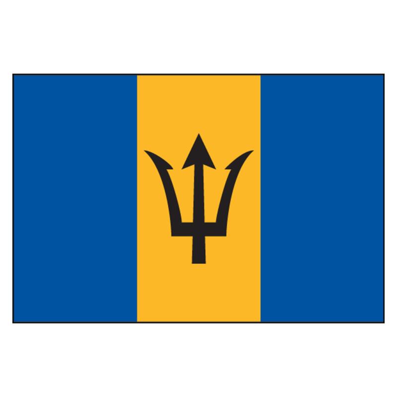Barbados National Flag — Nylon