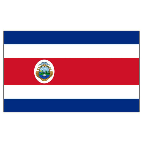 Costa Rica National Flag — Nylon