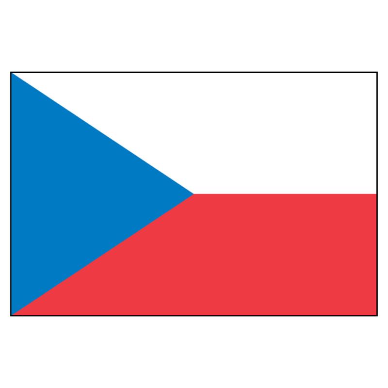 Czech Republic National Flag — Nylon