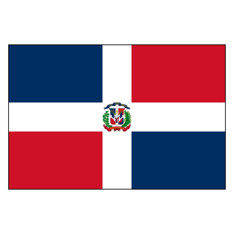 Dominican Republic National Flag — Nylon