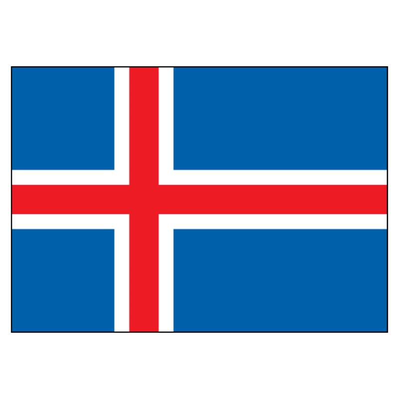 Iceland National Flag — Nylon