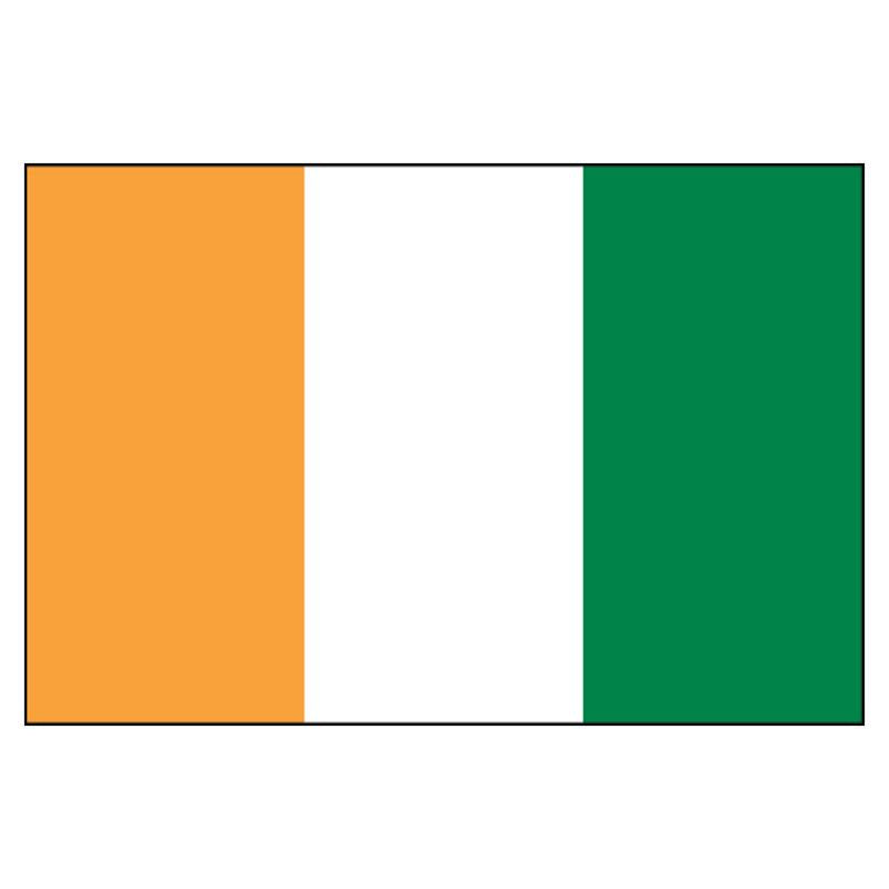 Côte d'Ivoire National Flag — Nylon