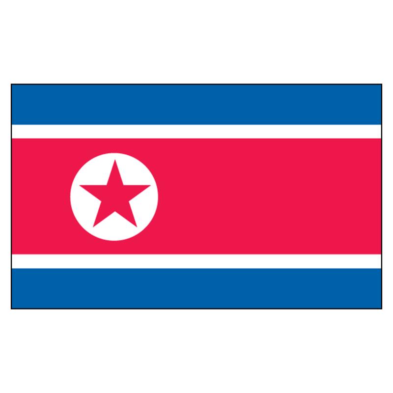 North Korea National Flag — Nylon