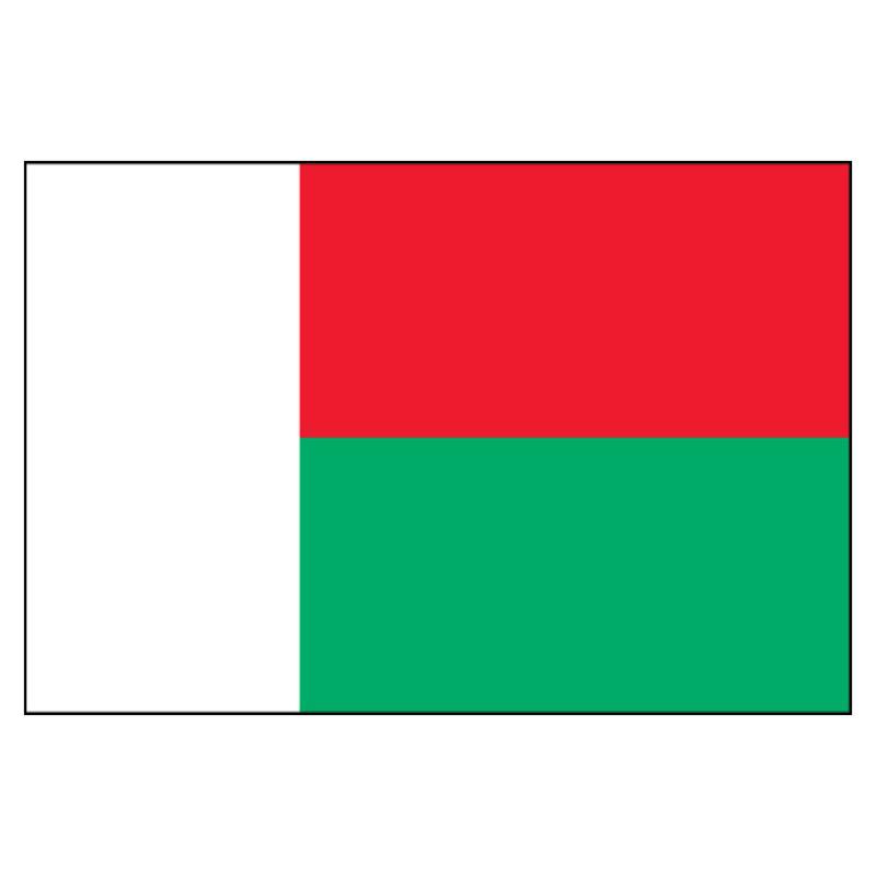 Madagascar National Flag — Nylon