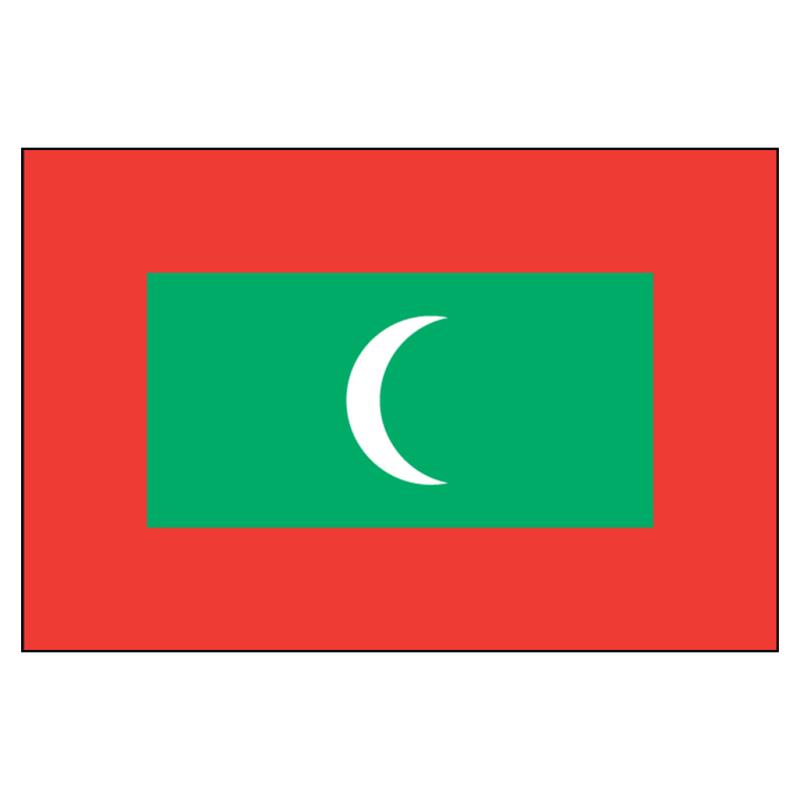 Maldives National Flag — Nylon