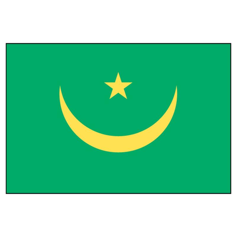 Mauritania National Flag — Nylon