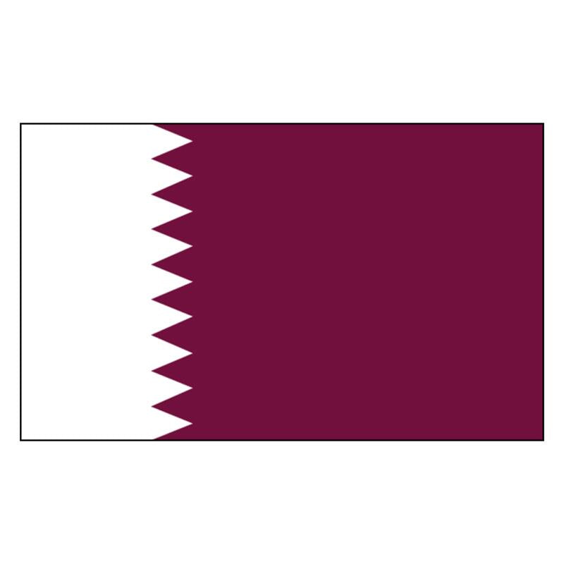Qatar National Flag — Nylon
