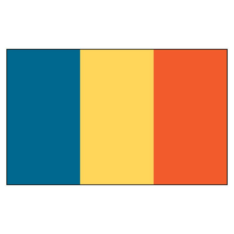 Romania National Flag — Nylon