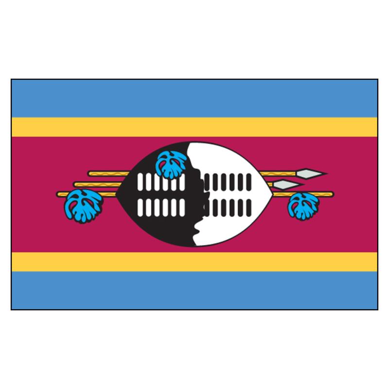 Swaziland National Flag — Nylon