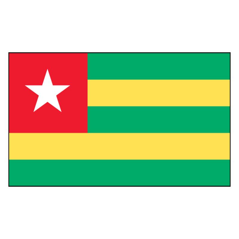 Togo National Flag — Nylon