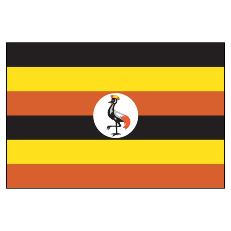 Uganda National Flag — Nylon