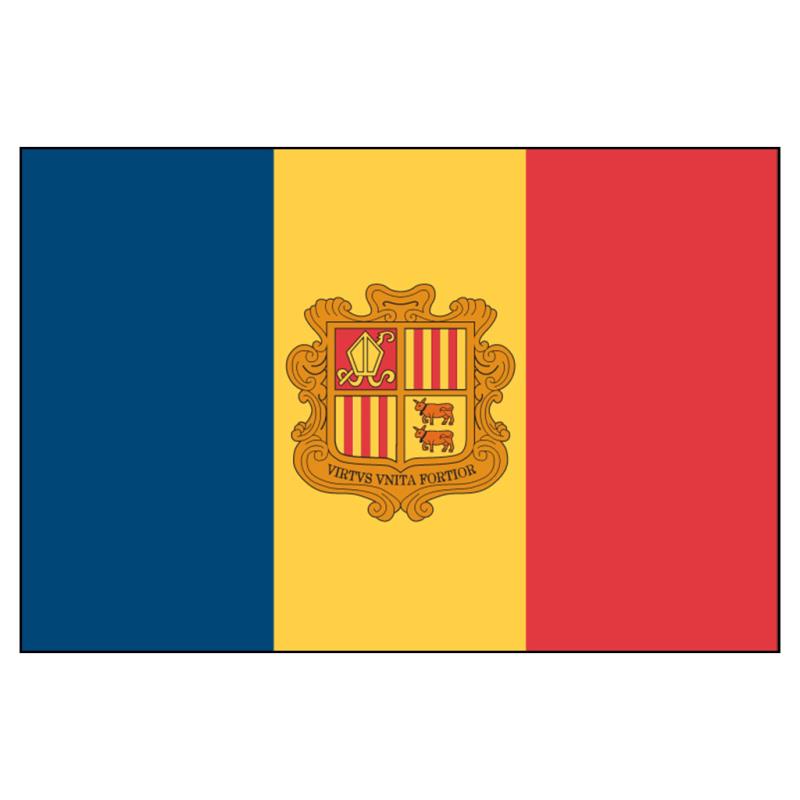 Andora National Flag — Nylon