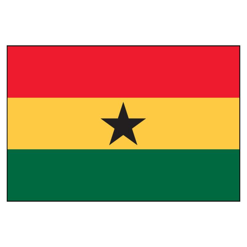 Ghana National Flag — Nylon