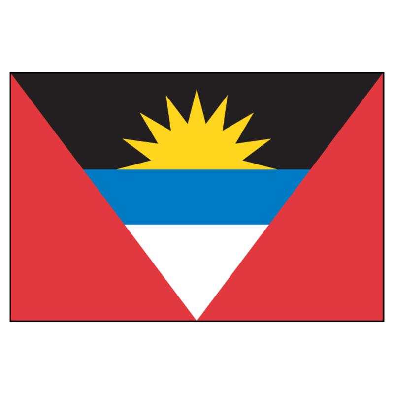 Antigua & Barbuda National Flag — Nylon