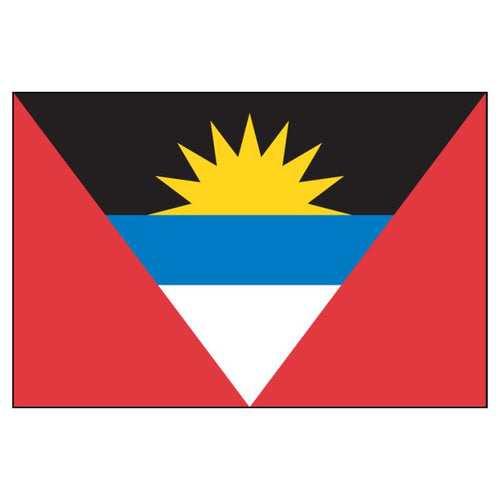Antigua & Barbuda National Flag — Nylon