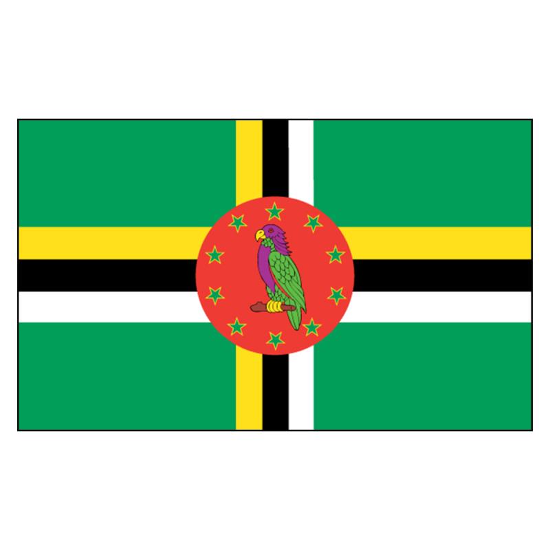 Dominica National Flag — Nylon