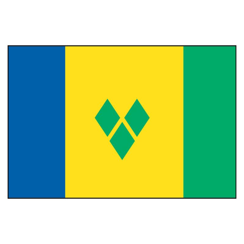 St. Vincent & Renadines National Flag — Nylon