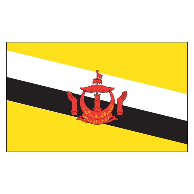 Brunei Darussalam National Flag — Nylon