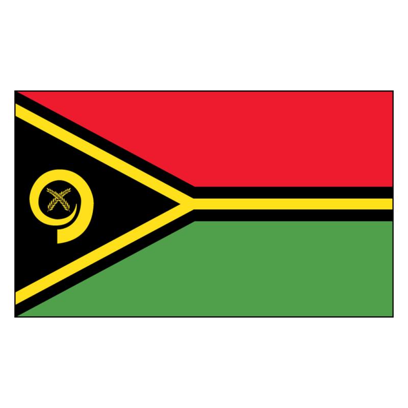 Vanuatu National Flag — Nylon