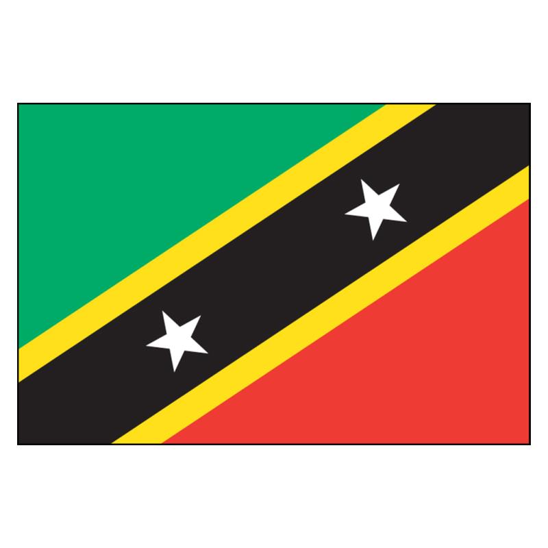St. Kitts & Nevis National Flag — Nylon