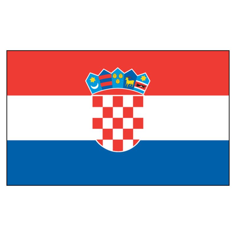 Croatia National Flag — Nylon