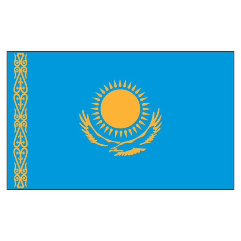 Kazakhstan National Flag — Nylon