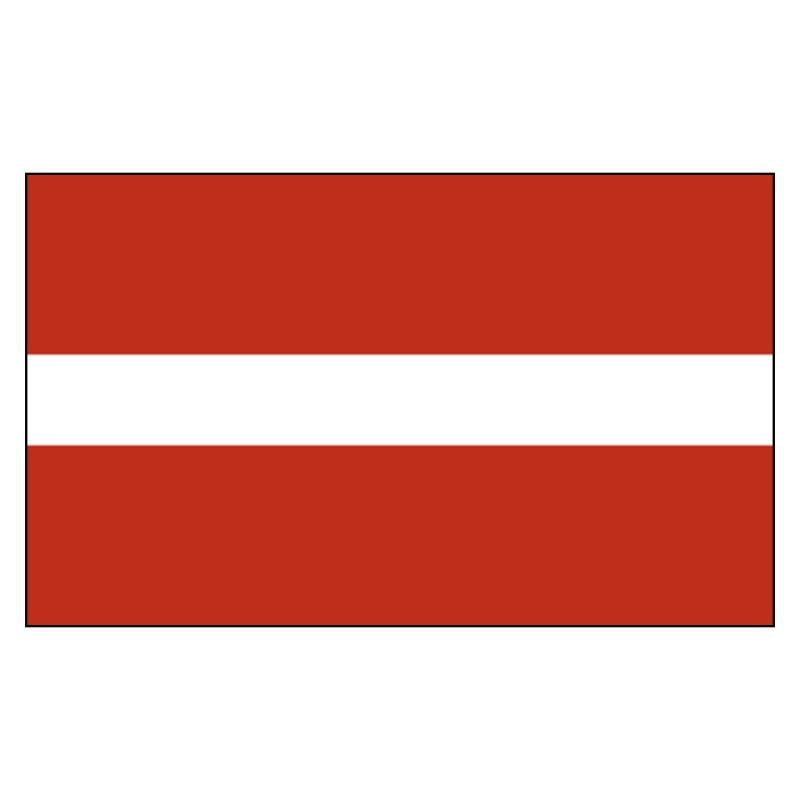 Latvia National Flag — Nylon