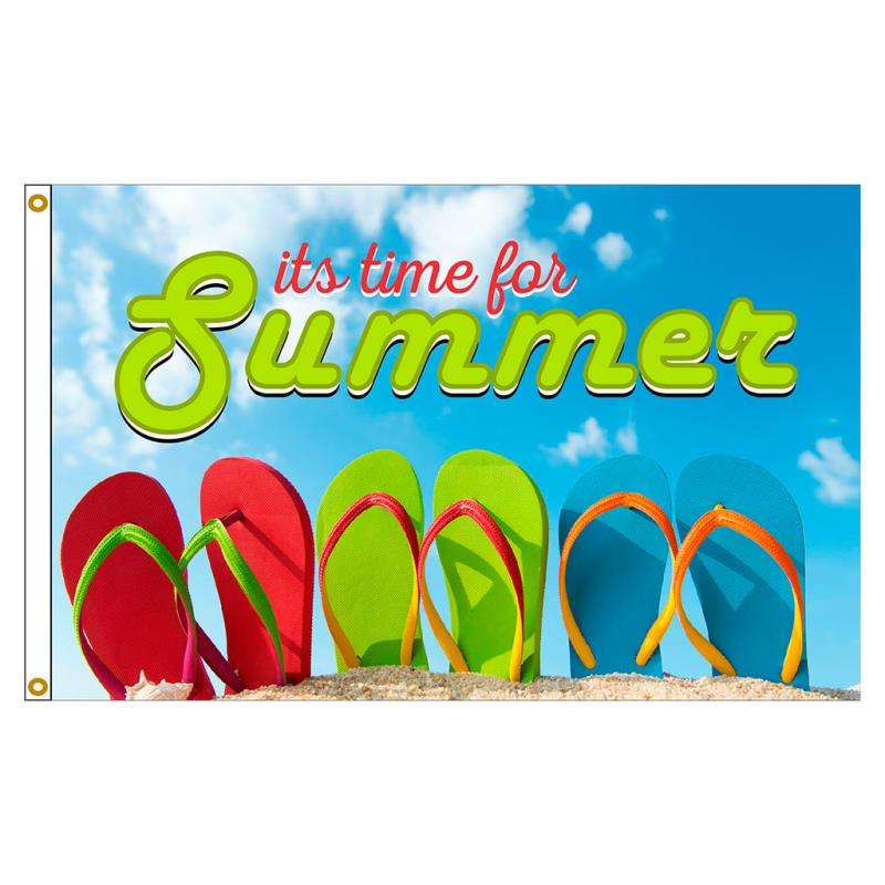 Summer Sandals Nylon Flag
